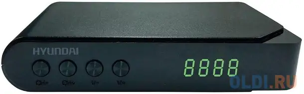 Тюнер цифровой dvb-t2 hyundai h-dvb200 черный, фотография 1