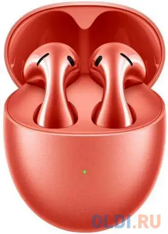 Гарнитура freebuds 5 orange coral 55036455 huawei, фотография 1