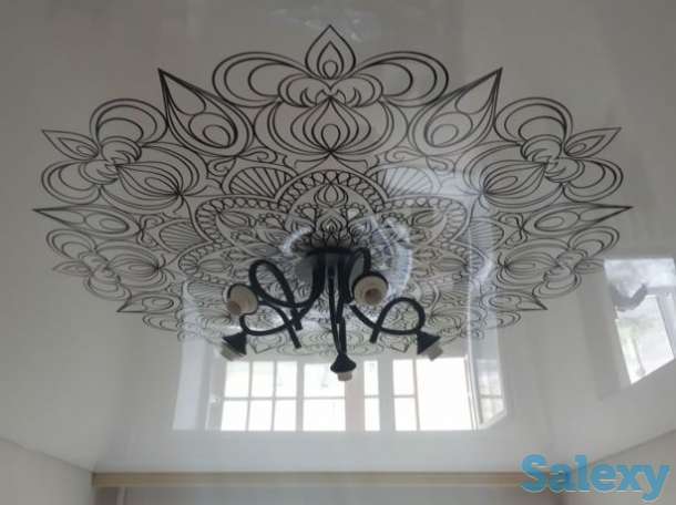 Натяжные потолки , Ролл шторы , ролл вставни , откосы, фотография 1