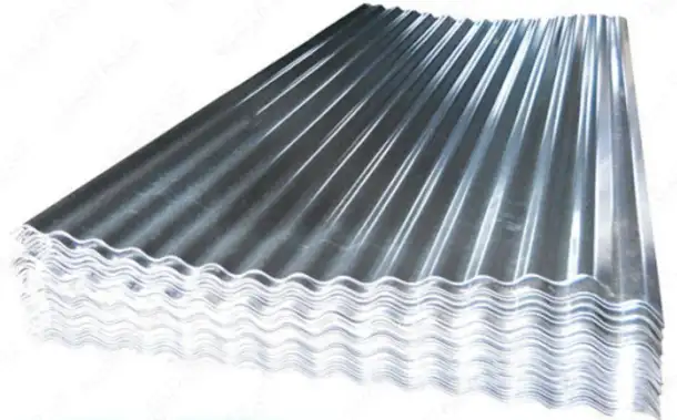 Металлошифер волновой, s 0,4-0,75 мм, Раскрой: 1.15хL; 1.1хL м, Марка: МП18, Покрытие: Полиэстер..., фотография 1