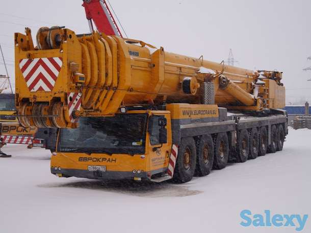 Сдам в аренду мобильные краны LIEBHERR г/п от 200 ло 500 т., фотография 4