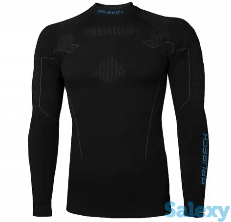 Термокофта brubeck men thermo nilit heat grey, фотография 2