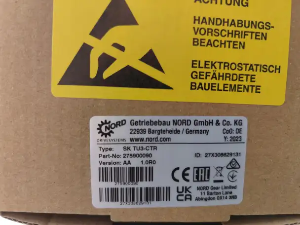 ПРЕОБРАЗОВАТЕЛЬ SK 500E-551-340-A с технологической панелью, фотография 4