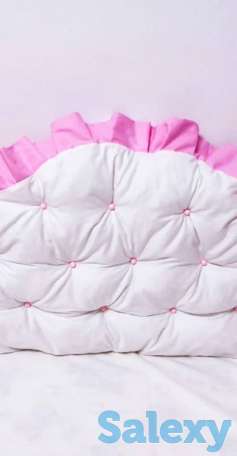 Детские бортики на кроватку, постельное белье, подушки, фотография 2