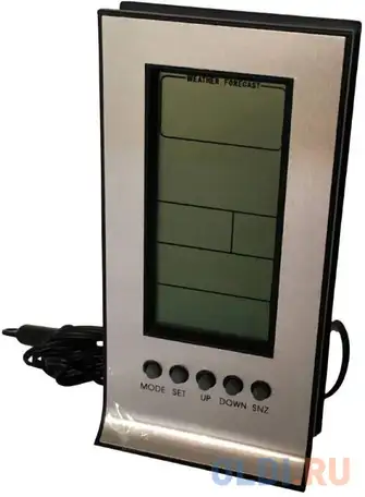 Погодная станция buro h106ab серебристый, фотография 1