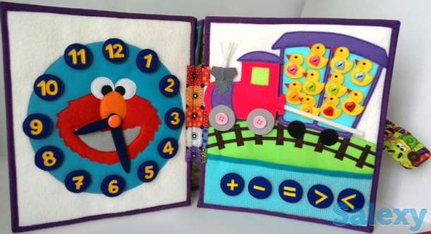 Шью из фетра и текстиля развивающие книжки. Любой сложности., фотография 3