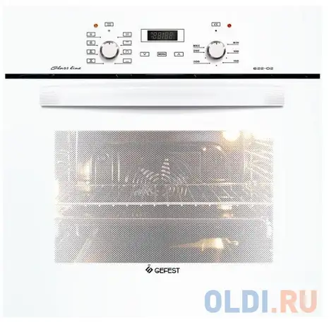 Электрический шкаф gefest 622-02 к28 белый, фотография 1