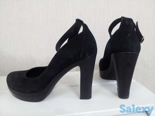 Туфли черные Carvello (Италия), замшевые, недорого, фотография 5