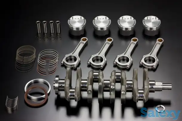 Поршень, гильза, палец, кольца, шатун на любые Экскаватор Бульдозер JCB CAT BROKK TEREX, фотография 1