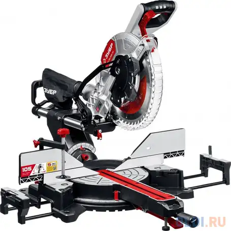 Торцовочная пила зубр зпт-305-1800 пл 1800 30 мм, фотография 1