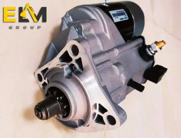 Стартер на экскаватор Caterpillar Doosan Hitachi Komatsu, фотография 1