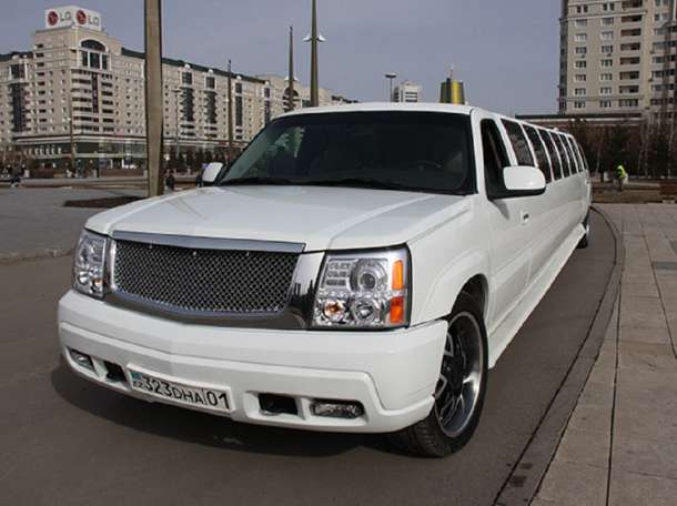Прокат на свадьбу лимузин CADILLAC ESCALADE, фотография 1