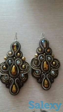 Продам серьги, фотография 1