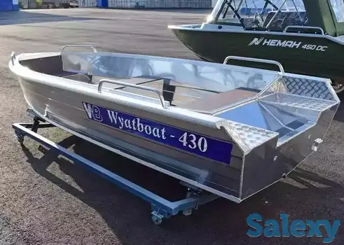 Купить лодку (катер) Wyatboat-430 Р в наличии, фотография 1