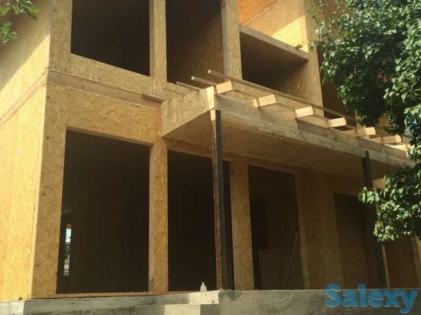 Строение домов из сип панелей, фотография 1