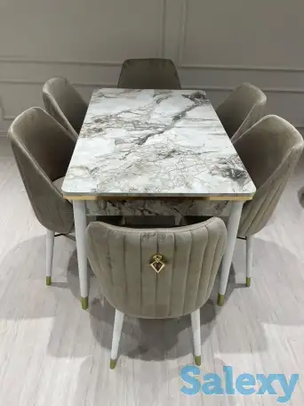 Турецкий комплект Стол и 6 стульев., фотография 2