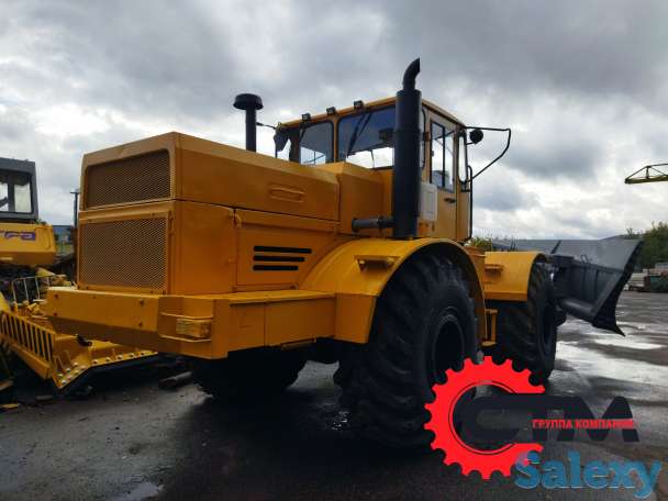Кировец К-700, бульдозерный отвал, грейдозер дм15, фотография 7