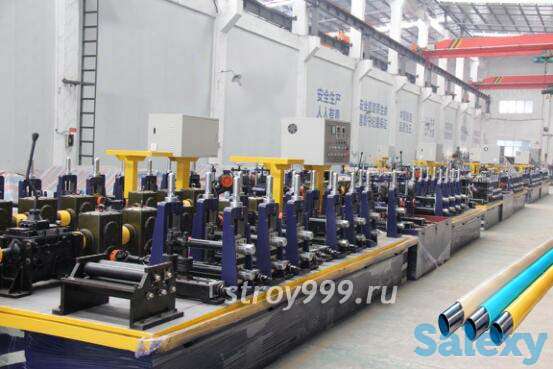 Линия по производству стальных труб с пластиковым покрытием из ПВХ, фотография 1