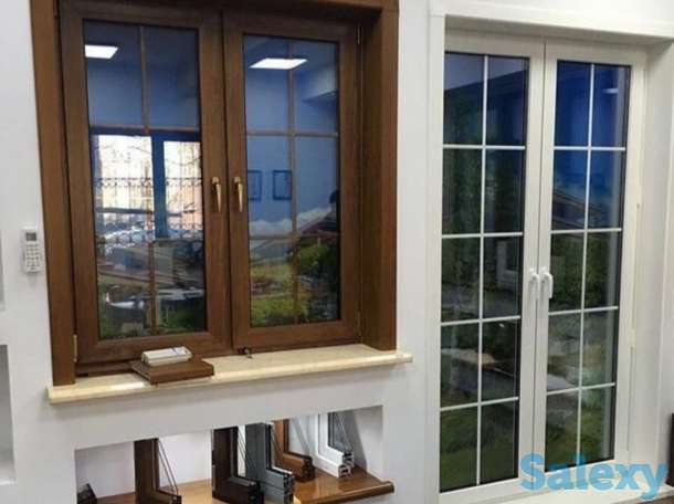 Окна двери витражи перегородки с металлопластика и алюминия профиля., фотография 11