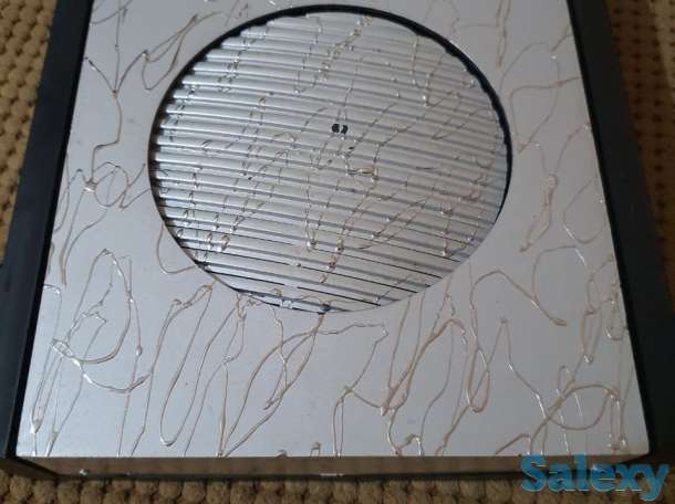 Звонок электрический дверной, сделан в Индии, серебро, фотография 6