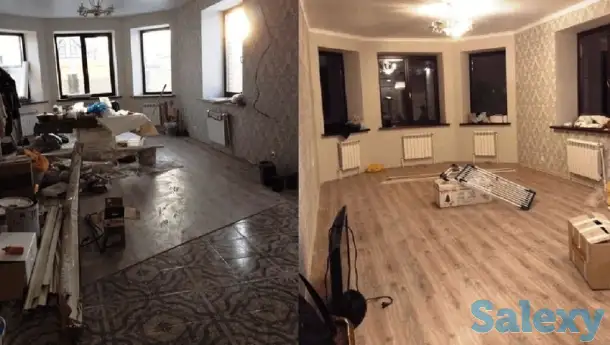 Генеральная влажная уборка после ремонта квартир домов коттеджей офисов магазинов кафе ресторан склад помещений, фотография 7