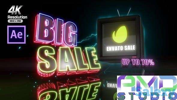 Видеоролик для проведения скидок, акций и распродаж заказать. (SALES_14), фотография 1