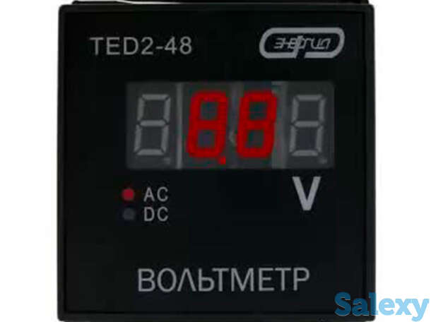 Bольтметр цифровой TED2-48 АС 0-300V Энергия, фотография 1