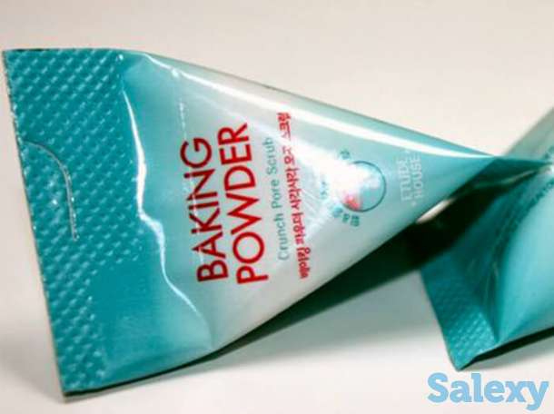 Скраб для лица etude house baking powder crunch pore scrub (24 шт), фотография 3