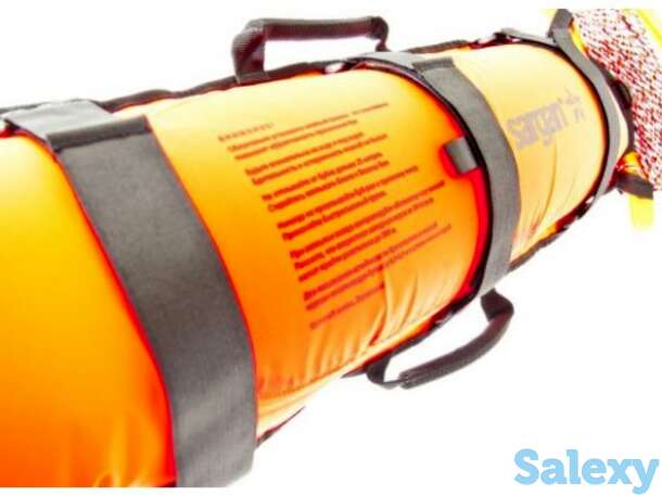 Буй sargan поверхностный гладыш с мотовилом и буйрепом, фотография 1