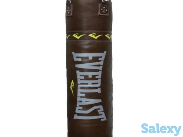 Боксерская груша EVERLAST кожанная 170см, фотография 1