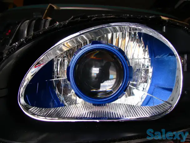 Установка линз, полировка фар, устранение запотевания, фотография 2