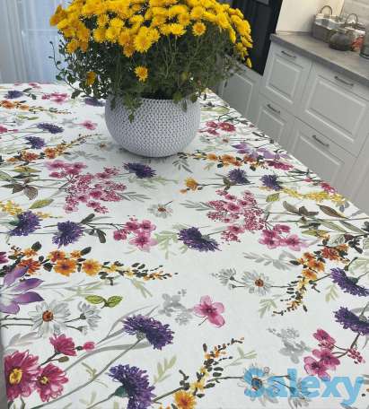 Итальянская скатерть, тефлоновое покрытие, Альбертина Топ качество, фотография 4