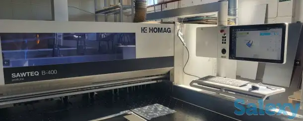 HOMAG SAWTEQ B-400 ProfiLine PROFI HPL 400/43/22 Горизонтальная панельная пила с прижимной балкой, фотография 1