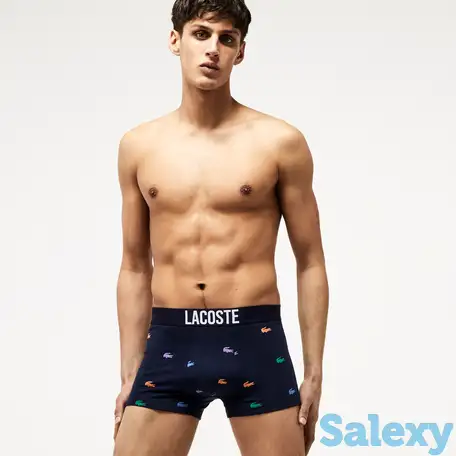 Мужское нижнее бельё lacoste (3 шт.), фотография 1