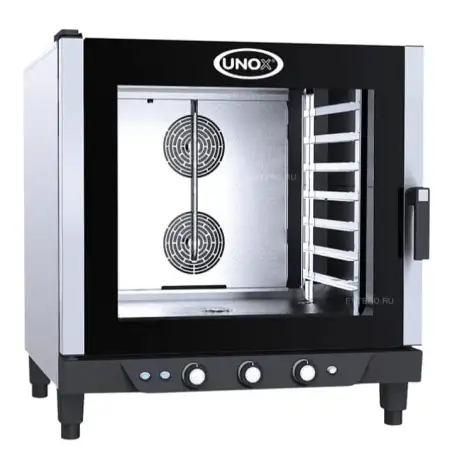 Пароконвектомат UNOX XV 593 серии ChefLux Manual на заказ предназначен для приготовления различных блюд, выпечки хлебо, фотография 1