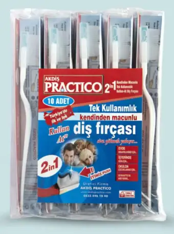 Одноразовая зубная щетка с пастой внутри, фотография 5