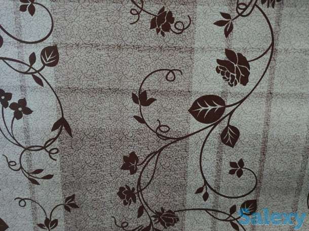 Клеенка скатерть с листочками, производство Турция, фотография 1