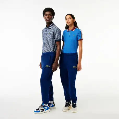 Флисовые спортивные брюки lacoste unisex из органического хлопка, фотография 1