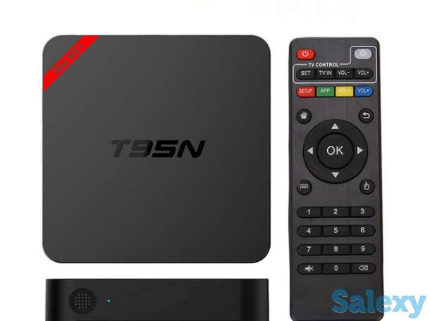 Продам 4-х ядерный Android TV Box на 64-х битном процессоре Cortex-A53, c оперативной памятью 1Гб, встроенной памятью 8Г, фотография 1