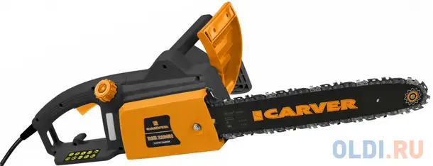 Электрическая цепная пила carver rse-2200м 2000вт 2.7л.с. дл.шин.:16