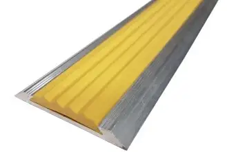 Профиль алюминиевый Хлыст 3м без вставки Прямой, фотография 1