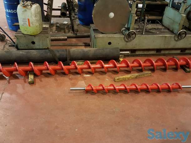 Производство шнековых спиралей для сельскохозяйственной техники строительного оборудования, фотография 1