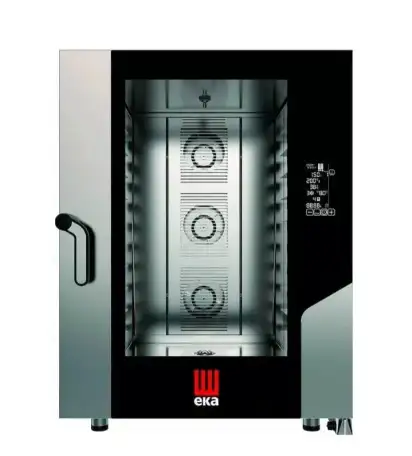 Конвекционная печь Tecnoeka MKF 1064 BM серии Millennial Black Mask Bakery  Pastry. Подключение 380 В Количество уровне, фотография 1