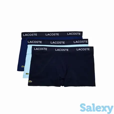 Мужское нижнее бельё lacoste (3 шт.), фотография 1