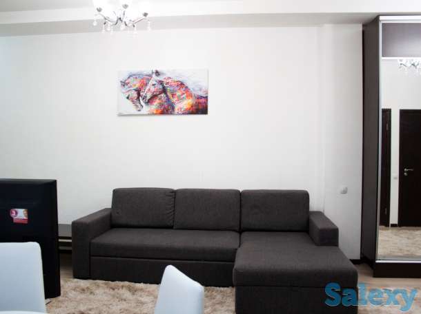 3 х квартира левый берег посуточно, Кунаева 12/2, фотография 6