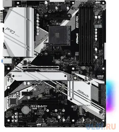 Материнская плата asrock b550 pro4, фотография 1