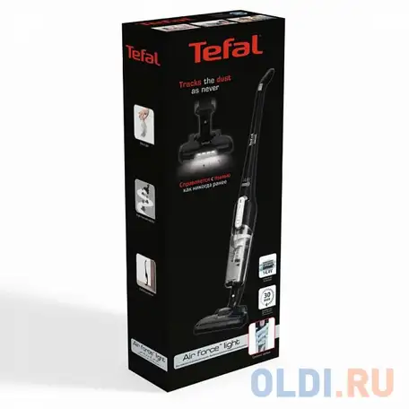 Пылесос ручной tefal ty6545rh сухая уборка чёрный 2211400233, фотография 1