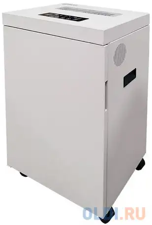 Шредер office kit s535 3,8x40 белый (секр.p-4) фрагменты 35лист. 50лтр. скобы, фотография 1