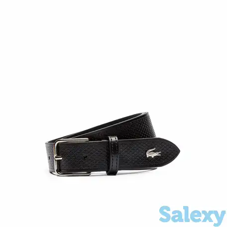 Кожаный ремень lacoste chantaco, фотография 1