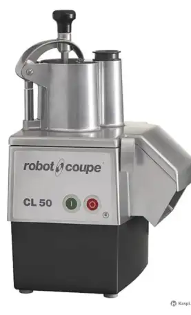 Овощерезка Robot Coupe CL50 используется на предприятиях общественного питания и торговли для нарезки овощей, фруктов, г, фотография 1